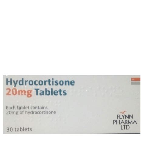 Hydrocortisone 20mg Tablets 30S – Biopharmtech