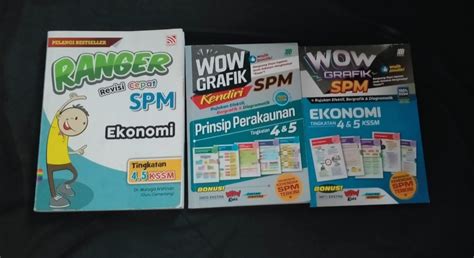 Spm Buku Nota Prinsip Akaun Ekonomi Hobbies Toys Books