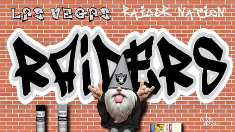 Graffiti Wizard Raiders Las Vegas Raiders Football Las Vegas Raiders