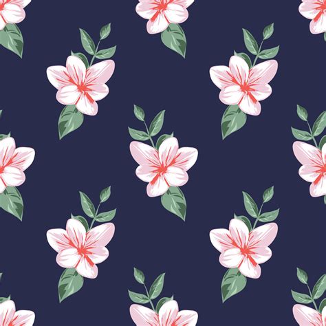 Floral Seamless Vector Illustration Pattern Background Design For Use