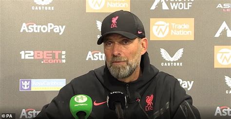 Jurgen Klopp Refuses To Answer Journalists Question About Liverpools