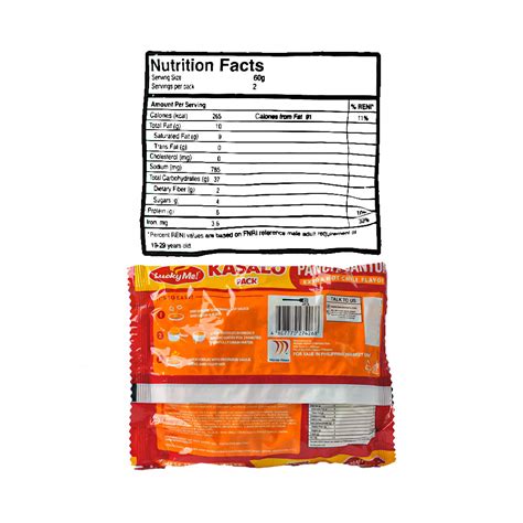 Lucky Me Pancit Canton Extra Hot Chili 120g