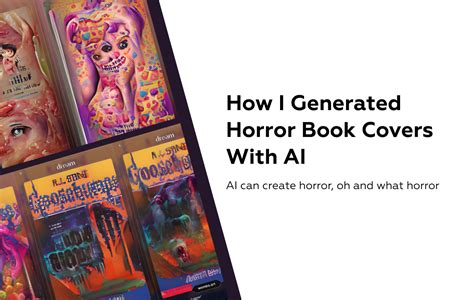 How I Generated Horror Book Covers With AI | by Alex Streza | Medium