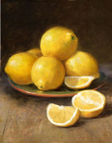 Lemon Painting