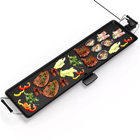 Costway Electric Teppanyaki Table Top Grill Griddle Bbq