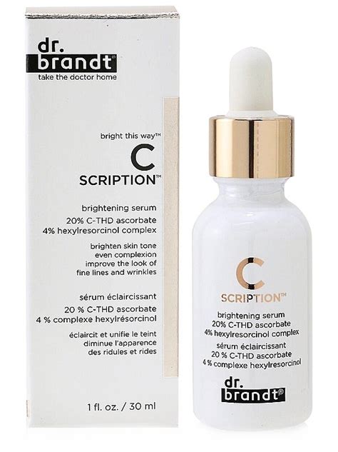 Brightening Facial Serum Dr Brandt Bright This Way C Scription Brightening Serum Makeup