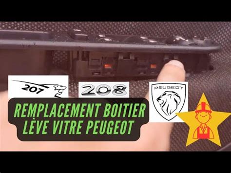 Probl Me R Solu Bo Tier L Ve Vitre Peugeot Youtube