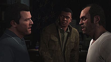 Gta 5 Remastered All Michael Vs Trevor Scenes Youtube