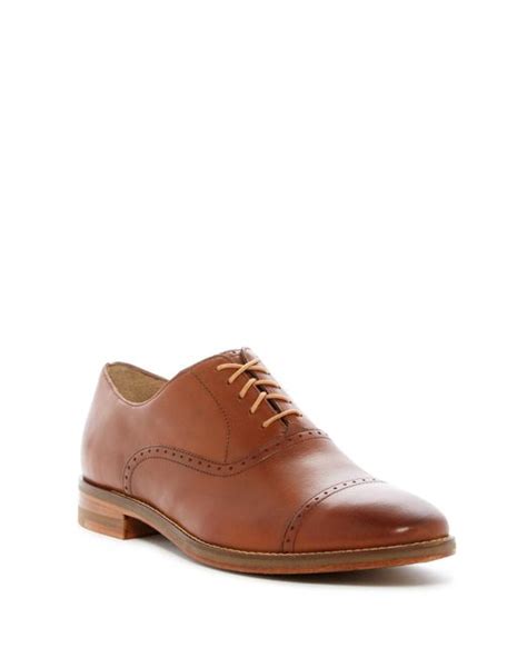 Lyst Cole Haan Cambridge Cap Toe Ii Oxford In Brown For Men