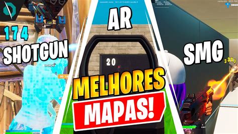 Os MELHORES MAPAS de TREINO de MIRA no Capítulo 3 do Fortnite em 2022