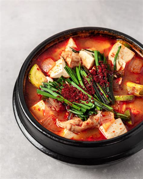 Doenjang Jjigae Korean Soybean Paste Stew Tiffany Angela