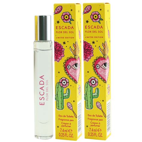 Escada Flor Del Sol 2 X 7 4 Ml EDT Limited Edition Set OVP Bei Riemax