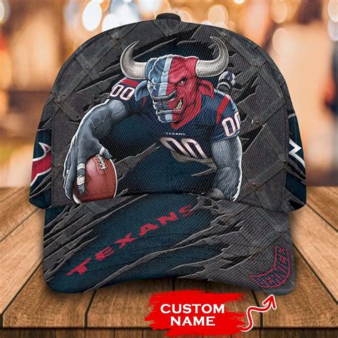 NFL Houston Texans 3D Mascot Classic Cap Meteew