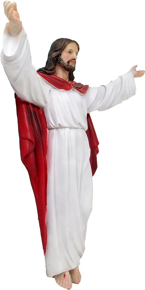 Moicla Risen Jesus Jesus Resucitado Resin Statue Catholic Figurine
