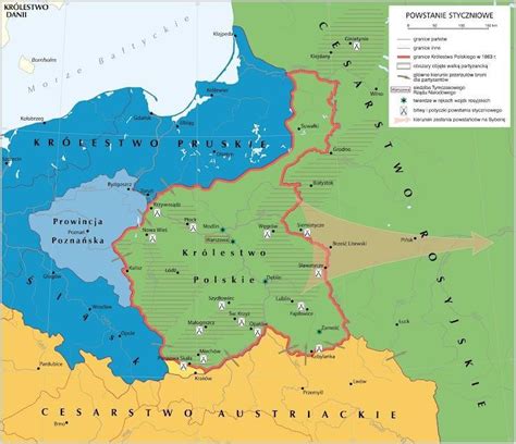 Zadanie Mapa Przedstawia Kr Lestwo Polski W Czasie Powstania