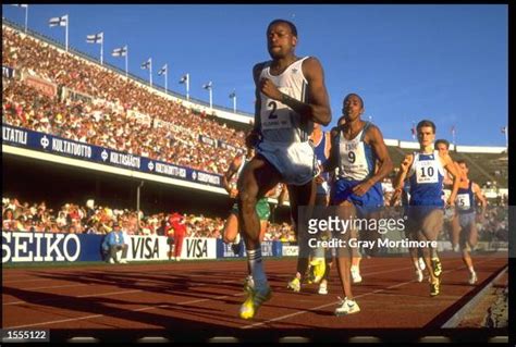 Jose Luis Barbosa Of Brazil Leads The Field In The 800 Meters At The