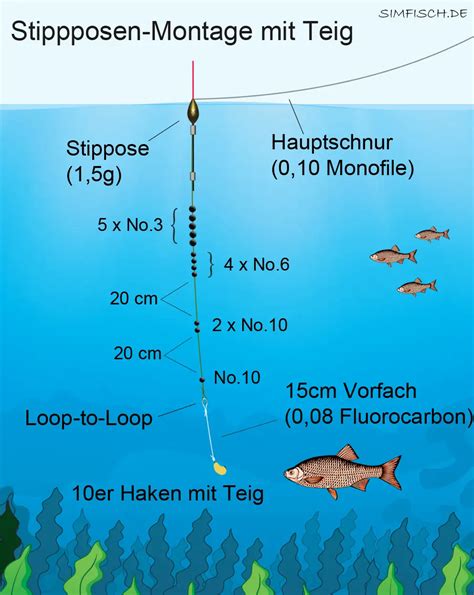 Angeln Mit Teig Zielfische Montage Teig Zutaten Simfisch De