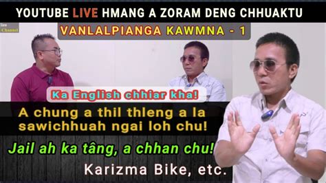 Heile Tunlai Zoram Titi Luahtu Vanlalpianga Upianga Kawmna 1 A Chung