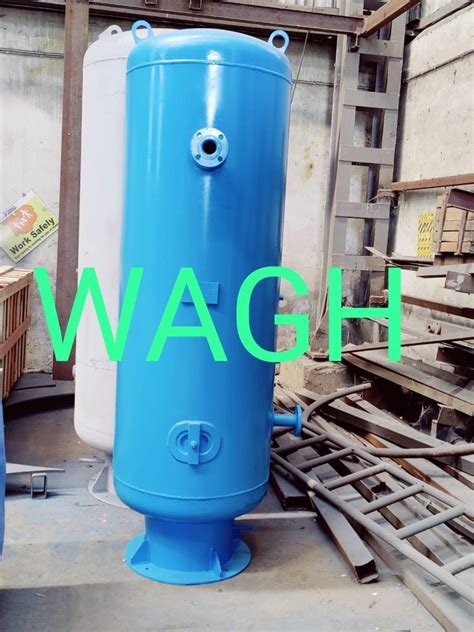 Vertical MS SS Compressed Air Storage Tanks For Instrument And Wet