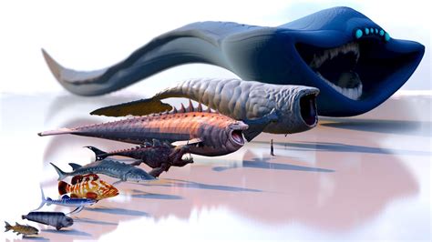 The Ultimate Sea Monster Size Comparison Bloop Vs Sea Eater Youtube