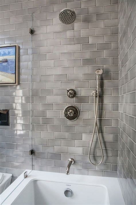 58 Beautiful Subway Tile Bathroom Remodel And Renovation ROUNDECOR