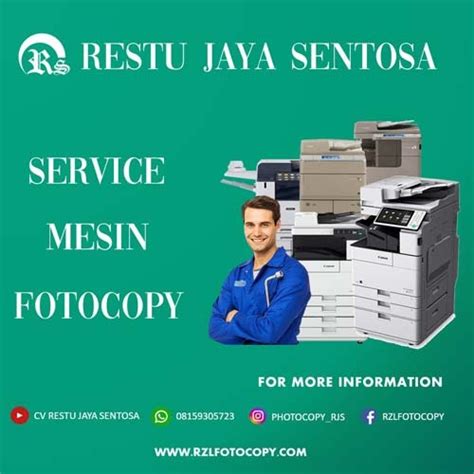 Mesin Fotocopy Murah Bergaransi CV Restu Jaya Sentosa