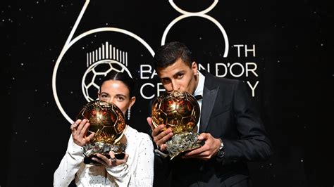 Aitana Bonmatí and Rodri win 2024 Ballon dOr awards UEFA