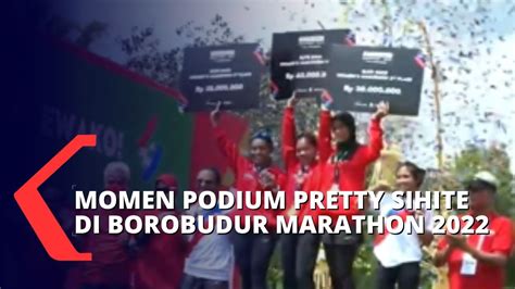 Jadi Juara Elite Race Putri Pretty Sihite Akui Borobudur Marathon Jadi