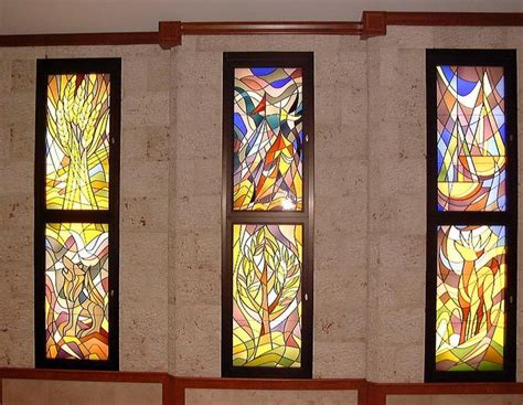 Stained Glass Windows For Lower Merion Synagogue By Ascalon Studios