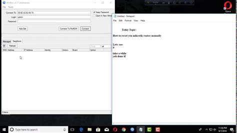 How To Reset Your Mikrotik Router Manually Youtube