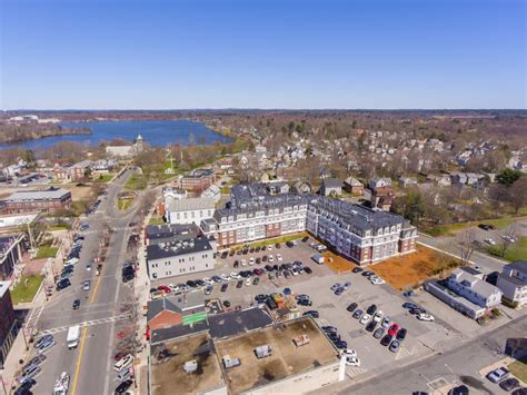 Wakefield Aerial View Massachusetts Usa Stock Image Image Of Culture