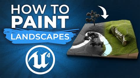 How To Paint Landscapes In Unreal Engine Youtube