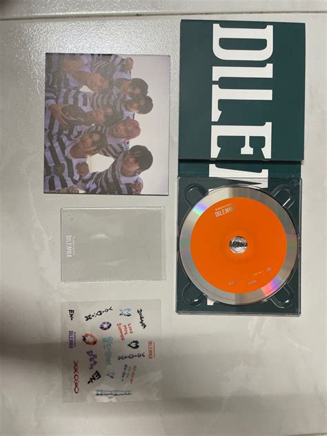 Wts Enhypen Dimension Dilemma Album Essential Official Enha Cd Sticker