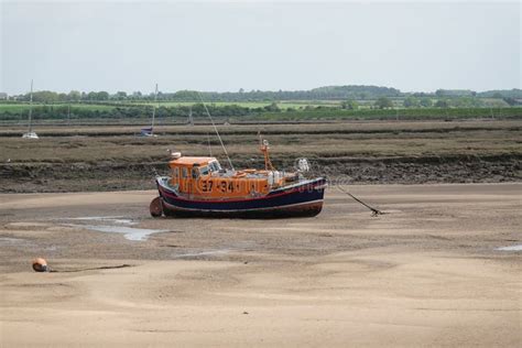 Historic Lifeboat At Wells Next The Sea Editorial Photo Image Of