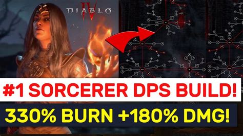 Diablo Sorcerer Highest Dmg Inferno Burn Mage Build Youtube