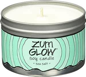 Amazon Indigo Wild Zum Glow Soy Candles Sea Salt Health Household