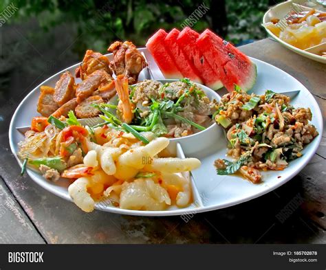 Thai Foods Spicy Food Image & Photo (Free Trial) | Bigstock