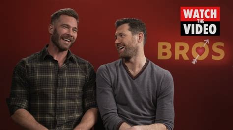 Bros Stars Billy Eichner And Luke Macfarlane On The Films Wild Sex