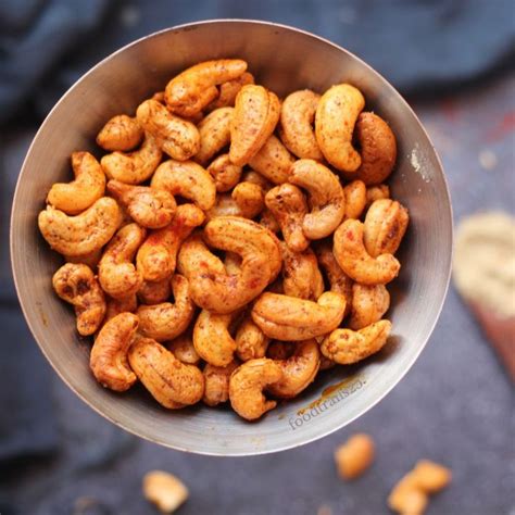 Masala Kaju Air Fryer Roasted Cashew Nuts 2 Ways Food Trails