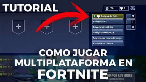 Fortnite Como Jugar Multiplataforma Pasos Para Conectar Cuenta Epic