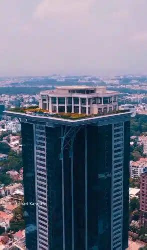 This M Sky Mansion Was Built On Top Of A Ft Tower