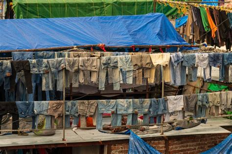 Mahalakshmi Dhobi Ghat Mumbai India Editorial Stock Image Image Of