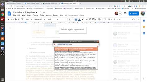 Zotero Google Docs Citation Tutorial YouTube