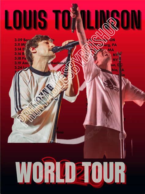 Louis Tomlinson World Tour Averil Ondrea