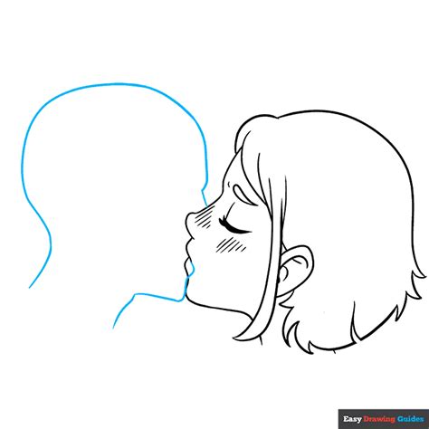 How To Draw People Kissing Anime Pencil Drawings Of People Kissing ...