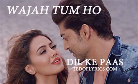 Dil Ke Paas Lyrics | Arijit Singh | Wajah Tum Ho - TedOfLyrics