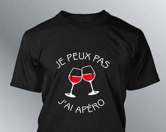 T Shirt J Peux Pas J Ai P Tanque Etsy France