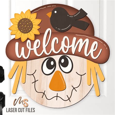 Fall Door Hanger Etsy