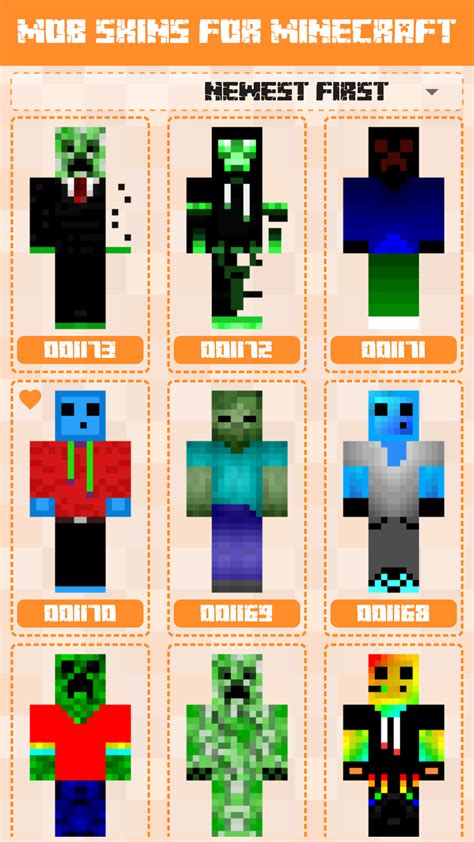 Mob skin pack for minecraft pe - islamose