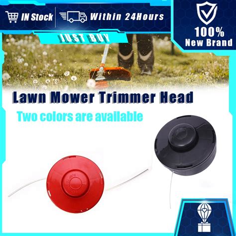 M10 1 25 Universal PP Nylon Brush Cutter Mower Bump Spool Manual Rewind